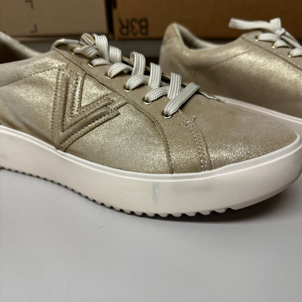 Vionic Women's Kearney Sneakers in Metallic Gold, 11 - Picture 2 of 7